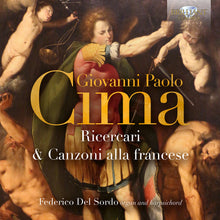 the album cover for Del Federico Sordo - Cima: Ricercari & Canzoni Alla Francese