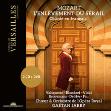 the album cover for Florie Valiquette - Mozart: L'enlevement Du Serail (W/Dvd)