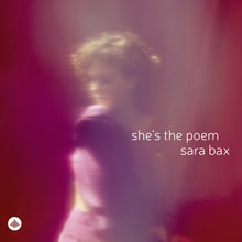 the album cover for Sara Bax - She's The Poem
