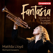 the album cover for Matilda Lloyd - Fantasia - Music For Trumpet & Organ