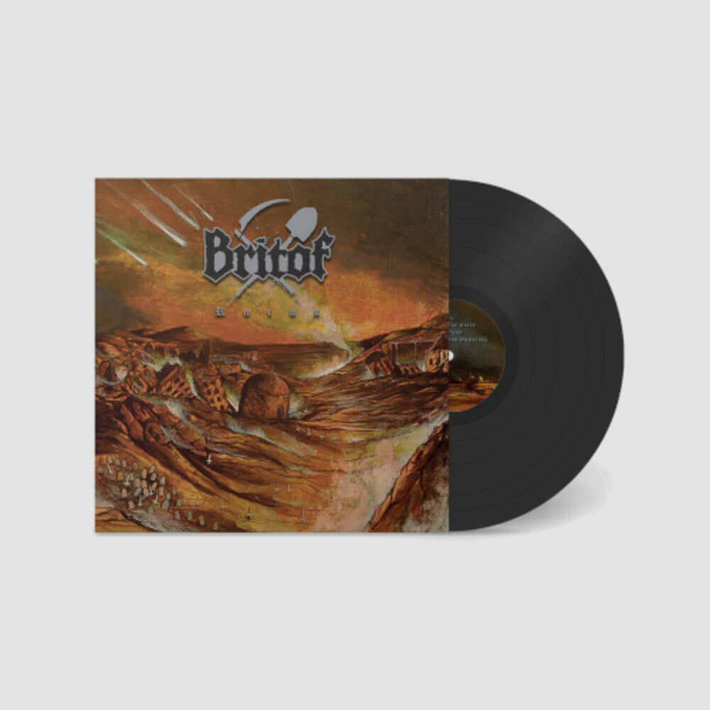 the album cover for Britof - Ruins