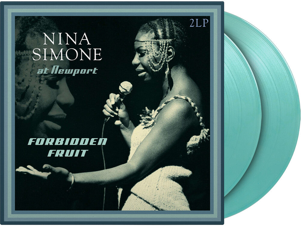 Nina Simone - At Newport / Forbidden Fruit - Turquoise Vinyl [LP] Vinyl Record