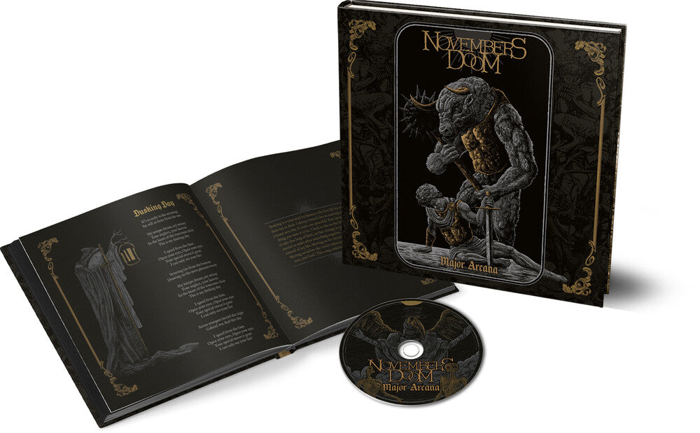 the album cover for Novembers Doom - Major Arcana