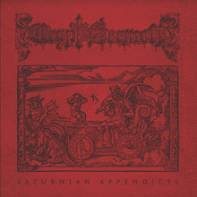 the album cover for Crypt Sermon - Saturnian Appendices