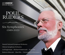 the album cover for Danish National Symphony Orchestra - Ruders: Six Symphonies