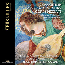 the album cover for Jean Nicolas -Baptiste - Charpentier: Messe A 4 Choeurs - Cori Spezzati