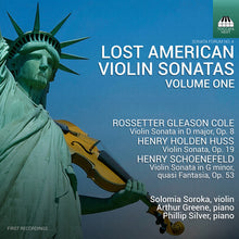the album cover for Solomia Soroka - Lost American Vn Sons Vol. 1