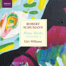 the album cover for Llyr Williams - Robert Schumann: Pno Works Vol. 2