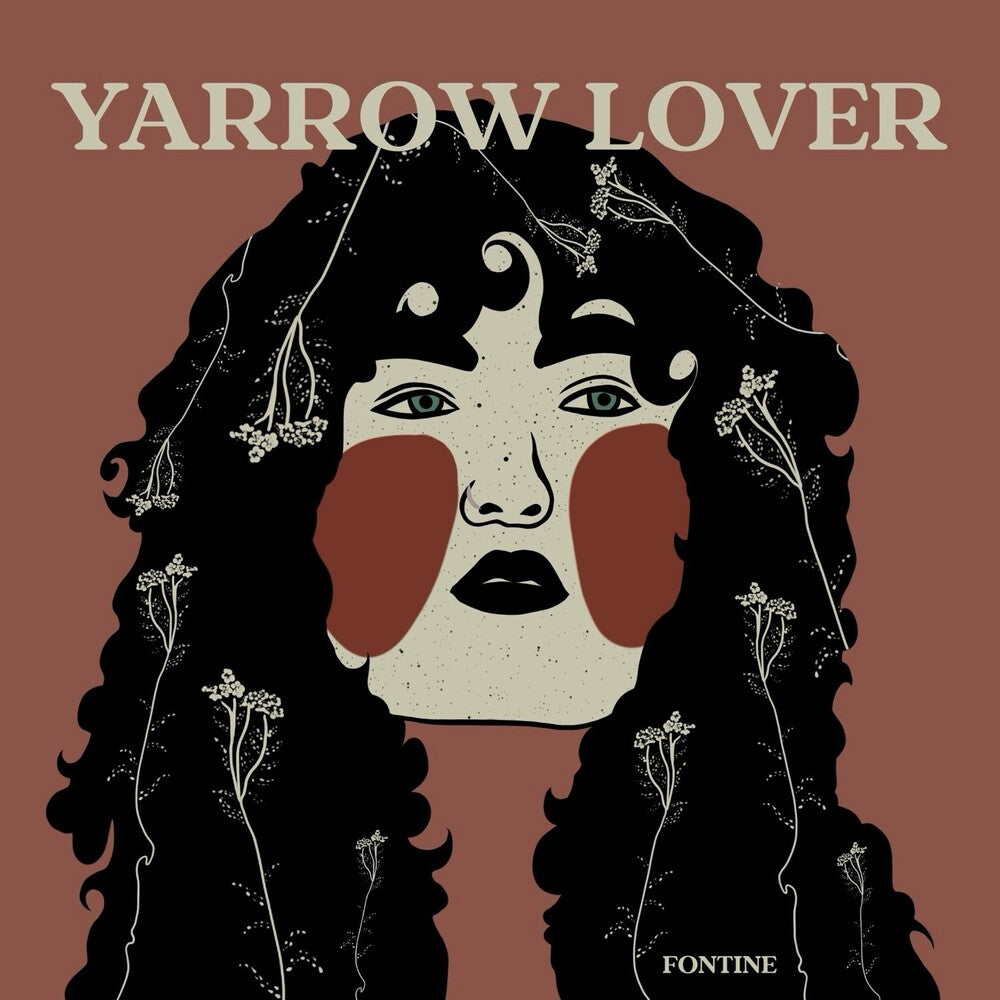the album cover for Fontine - Yarrow Lover [Colored Vinyl] (Ecov)