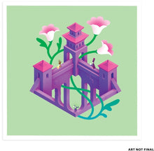 the album cover for Todd Baker  / Treacher,Lucie (Colv) (Grn) (Red) - Monument Valley 3 - O.S.T. [Colored Vinyl] (Grn) (Red)