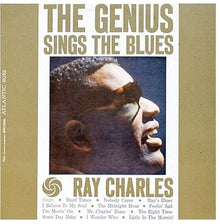 the album cover for Ray Charles - The Genius Sings The Blues (Mono)