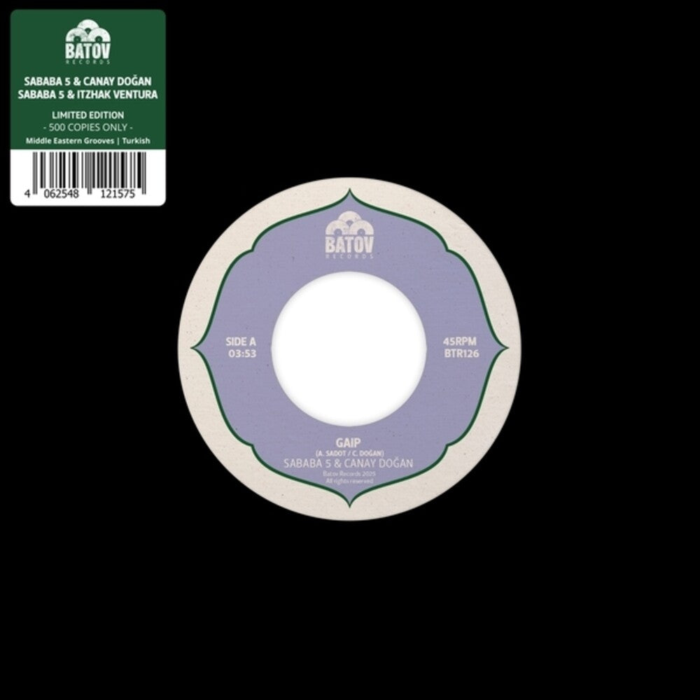 the album cover for Sababa 5 / Canay Dogan / Itzhak Ventura - Gaip / Seher (Ep)