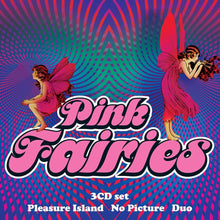 the album cover for Pink Fairies - Pleasure Island / No Picture / Duo (Uk)