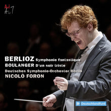 the album cover for Deutsches Symphonie-Orchester - Berlioz: Symphonie Fantastique: Boulanger: D'un