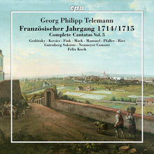the album cover for Helene Grabitzky - Complete Cantatas Vol. 5