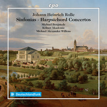 the album cover for Michael Borgstede - Sinfonias & Harpsichord Cons