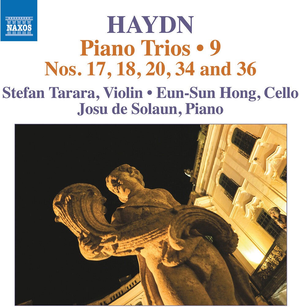 the album cover for Stefan Tarara - Haydn: Pno Trios Vol. 9