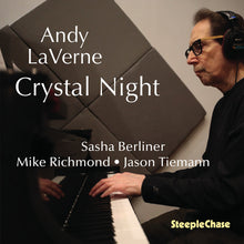 the album cover for Andy Laverne - Crystal Night