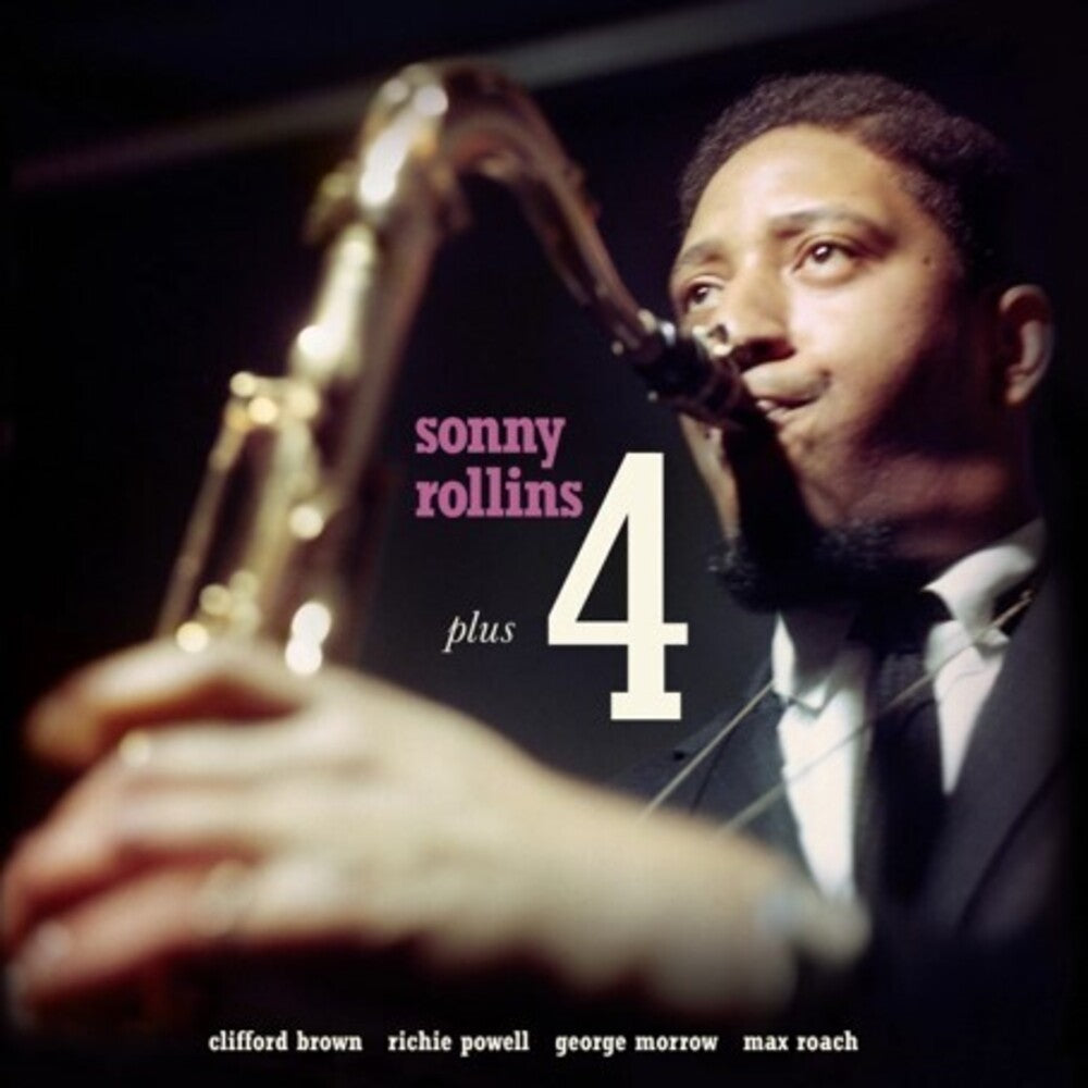 the album cover for Sonny Rollins - Plus 4 (Bonus Tracks) [Colored Vinyl] [Limited Edition] [180 Gram] (Purp)