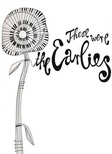 the album cover for Earlies - These Were the Earlies