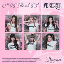the album cover for Ive - Ive Secret - Digipack Random Cover Version (Post)