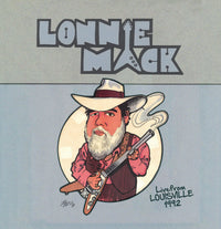 the album cover for Lonnie Mack - Live From Louisville 1992