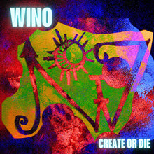 the album cover for Wino - Create Or Die