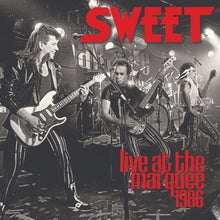 the album cover for Sweet - Live At The Marquee 1986 [Digipak]