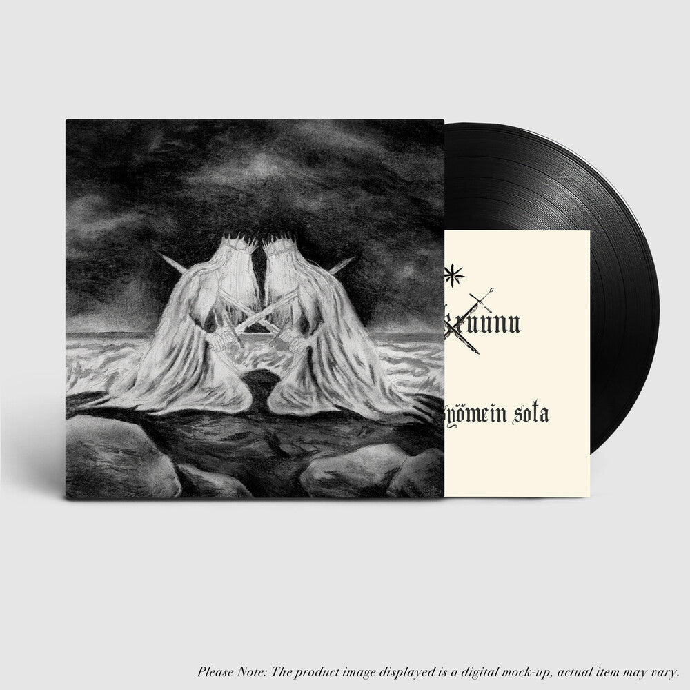 the album cover for Havukruunu - Uinuos Syomein Sota