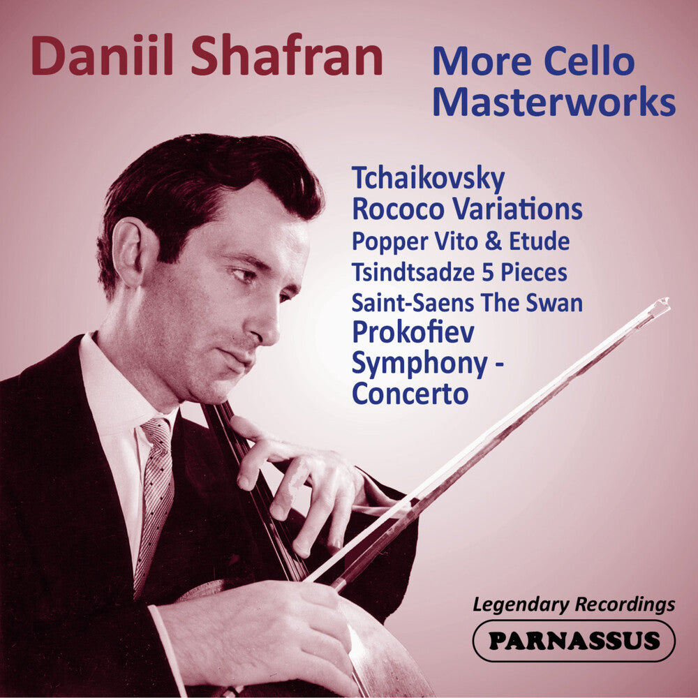 Daniil Shafran  / Moscow Philharmonic - Daniil Shafran: More Cello Masterworks [CD]