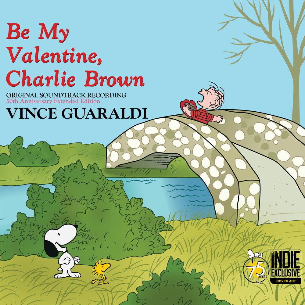 the album cover for Vince Guaraldi - Be My Valentine, Charlie Brown -  [CD w/Exclusive Album Art]