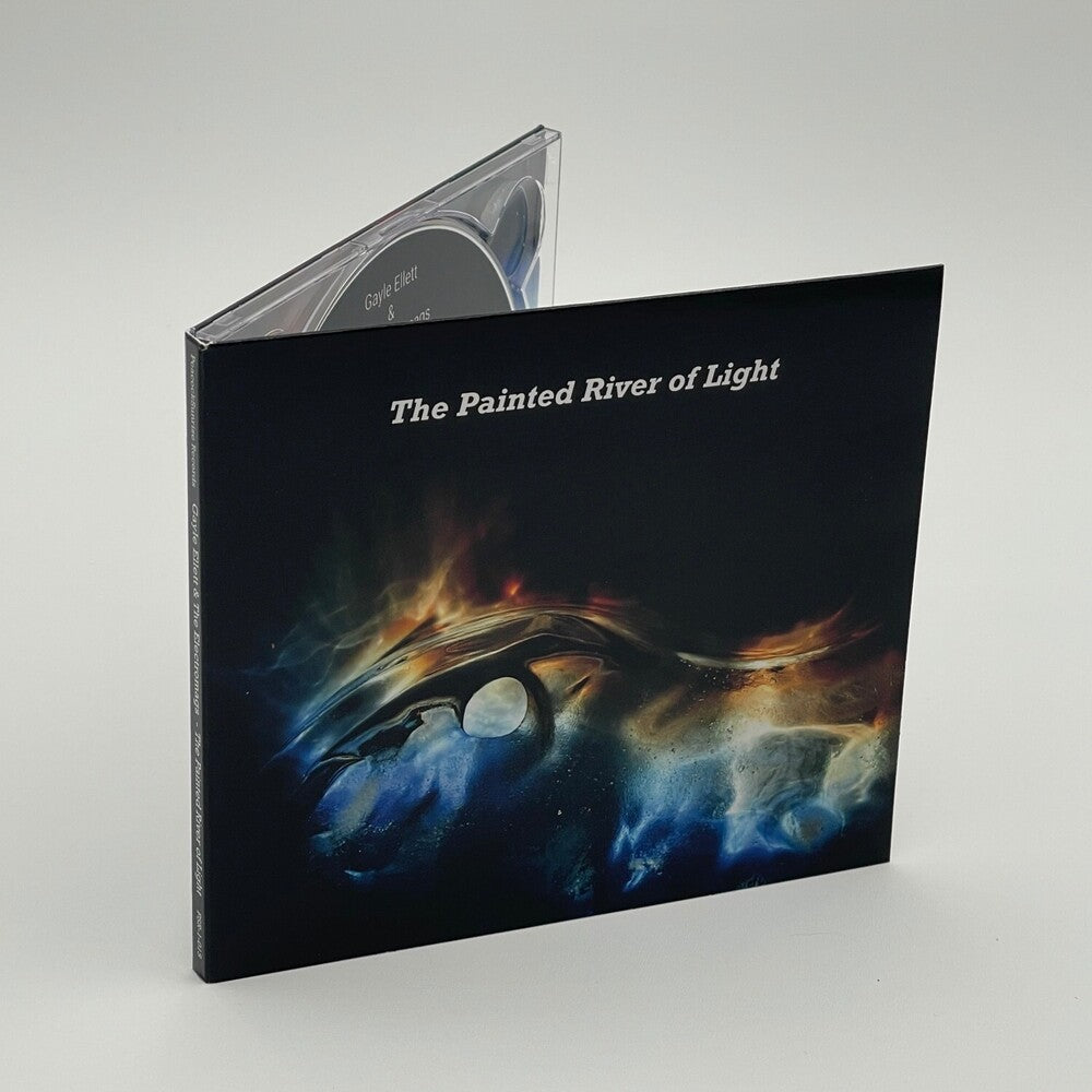 the album cover for Gayle Ellett  & Electromags - Painted River Of Light [Digipak]