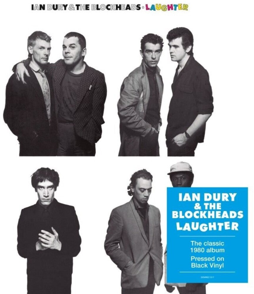 the album cover for Ian Dury - Laughter (Blk) (Uk)