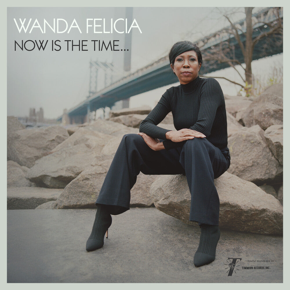 the album cover for Wanda Felicia / Cold Diamond & Mink - Now Is The Time