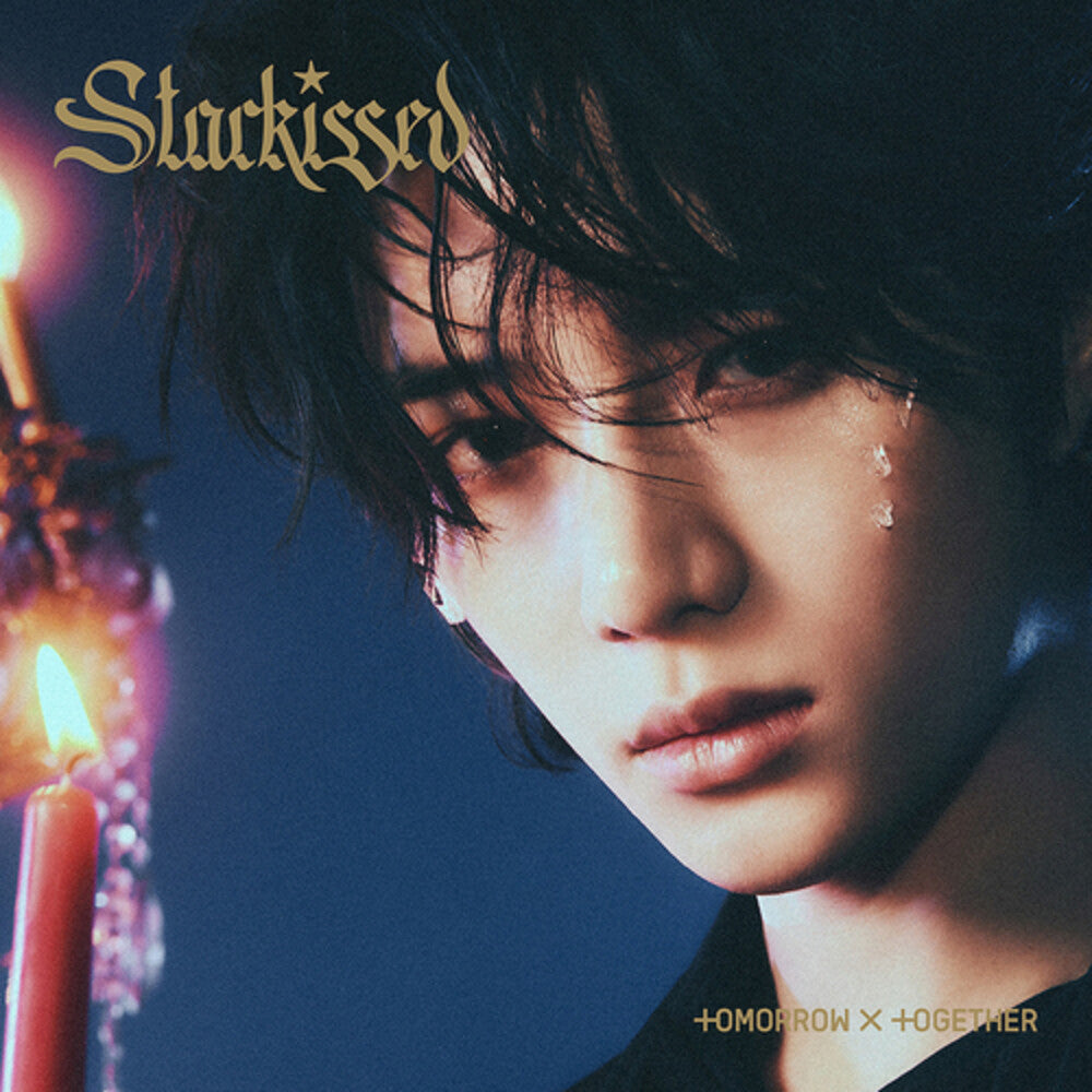 the album cover for TOMORROW X TOGETHER - Starkissed-Beomgyu Version (Jpn)