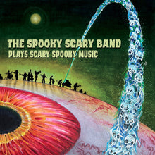 the album cover for Spooky Scary Band - The Spooky Scary Band Plays Scary Spooky Music