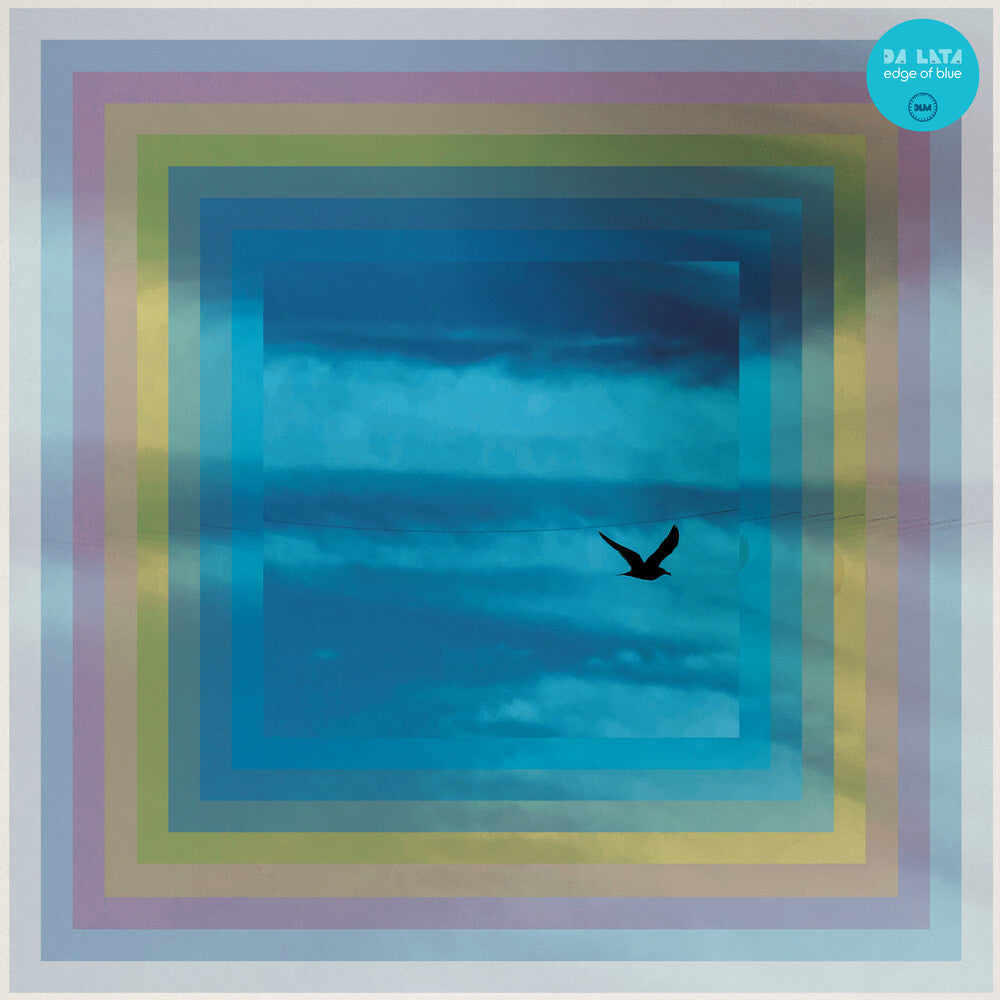 the album cover for Da Lata - Edge Of Blue