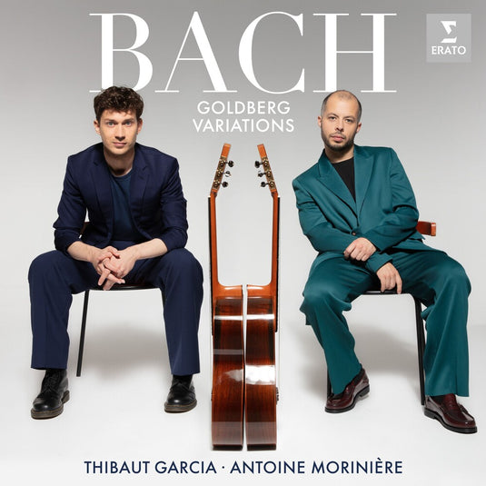 the album cover for Thibaut Garcia  / Moriniere,Antoine - Bach: Goldberg Variations