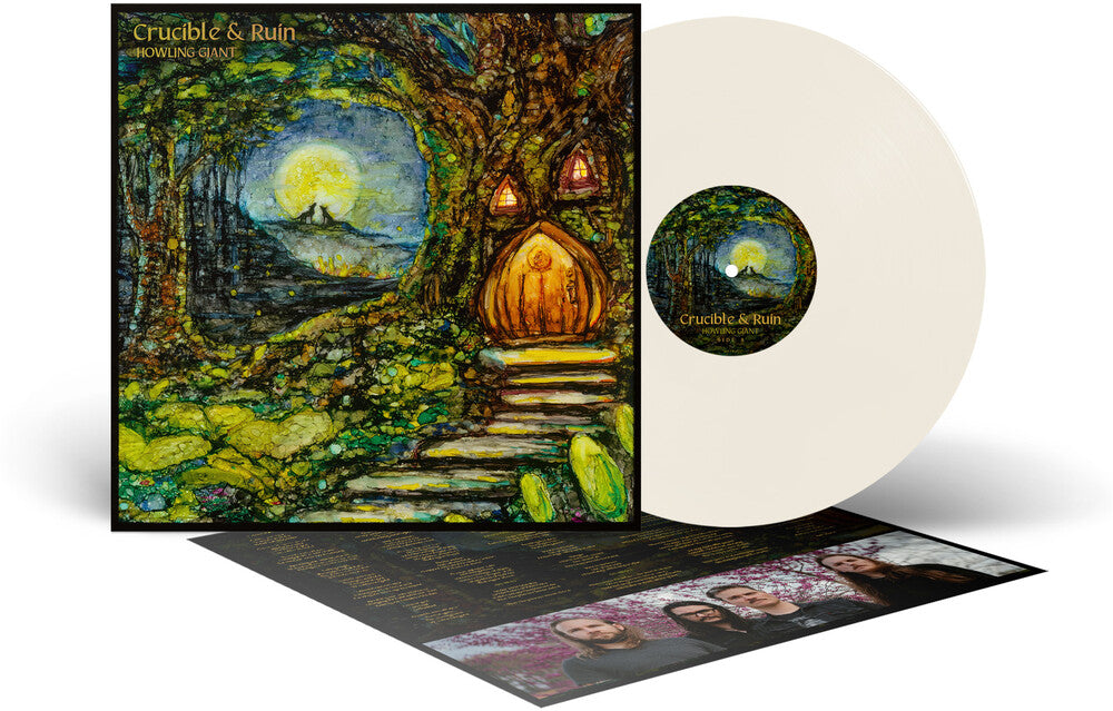 the album cover for Howling Giant - Crucible & Ruin [Cream Colored Vinyl]