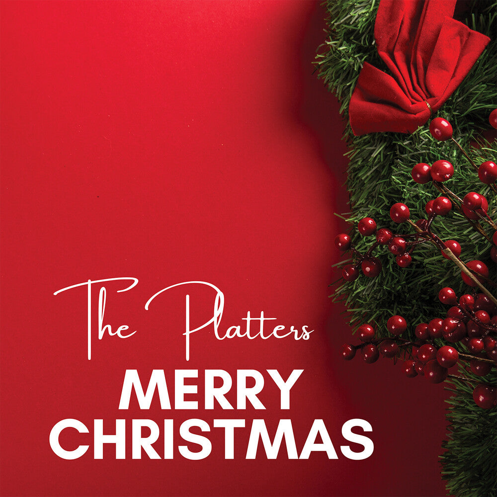the album cover for Platters - The Platters' Christmas Hits
