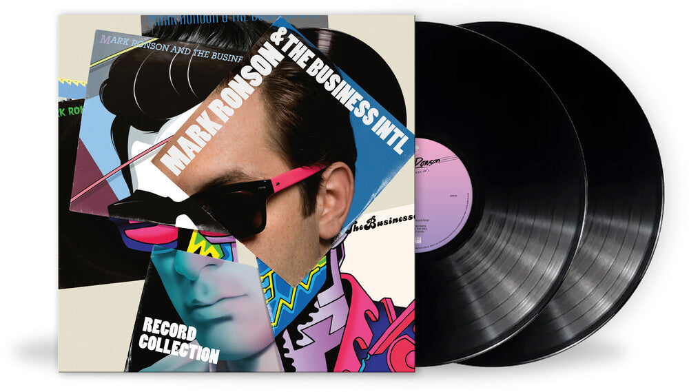 the album cover for Mark Ronson  & The Business Intl - Record Collection (Uk)