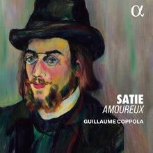 the album cover for Guillaume Coppola - Satie Amoureux