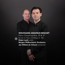 the album cover for Dejan Lazic - Piano Cons Nos. 20 & 12: Rondo For Pno In D Major