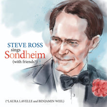 the album cover for Steve Ross - Steve Ross Sings Sondheim