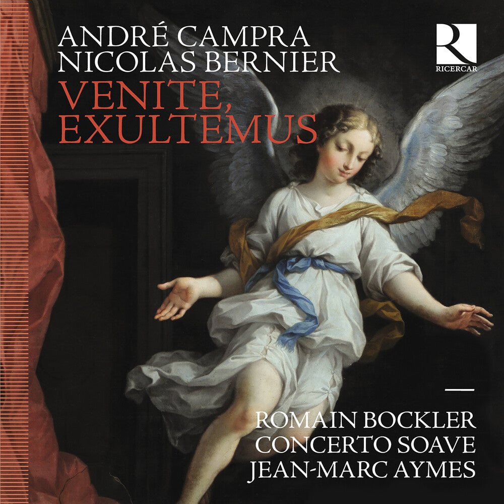 the album cover for Concerto Soave - Campra & Bernier: Venite Exultemus
