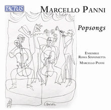 the album cover for Ensemble Roma Sinfonietta - Panni: Popsongs