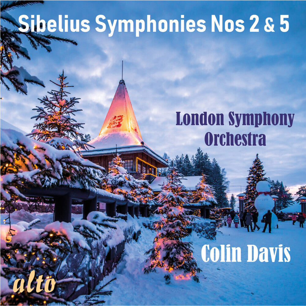 the album cover for London Symphony Orchestra / Colin Davis - Sibelius: Symphonies Nos. 2 & 5