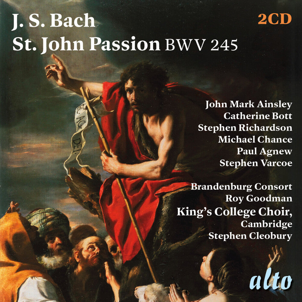 John Ainsley  Mark / Bott,Catherine - J.S. Bach: St. John Passion Bwv 245 [CD]