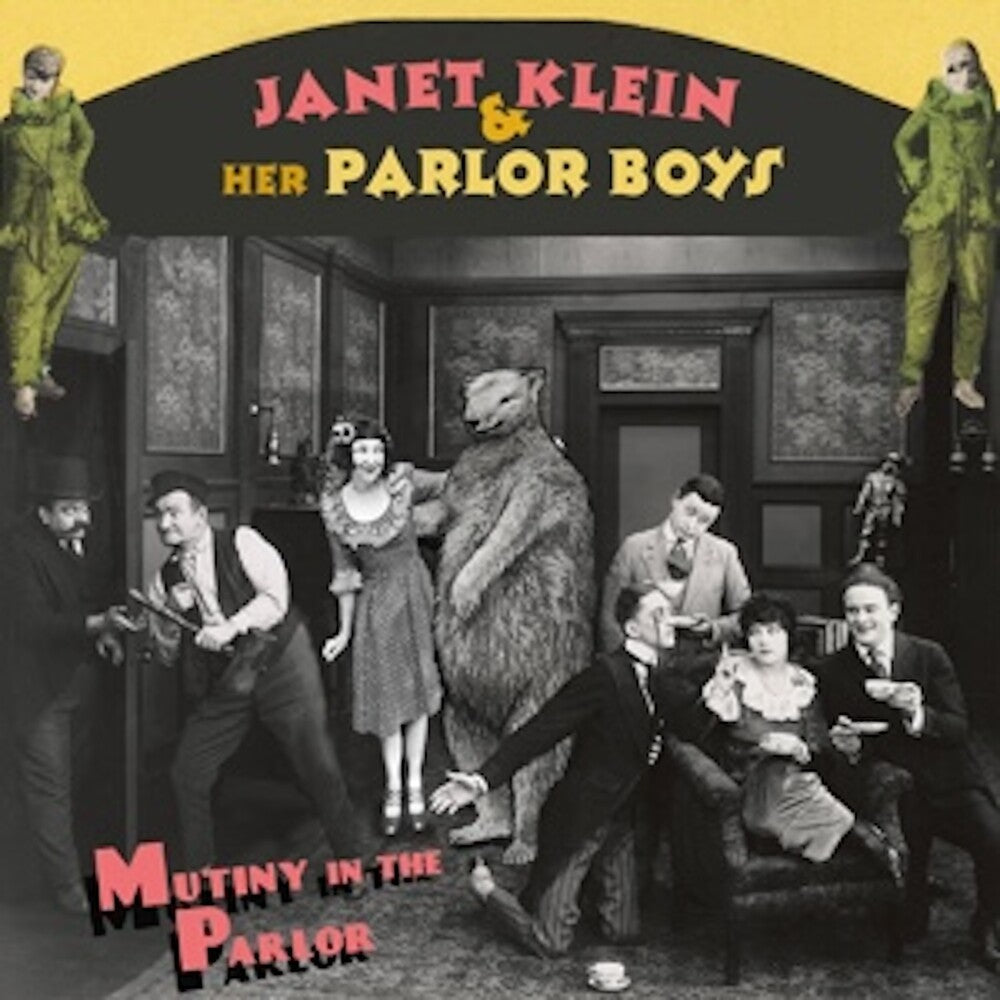 the album cover for Janet Klein  & Her Parlor Boys - Mutiny In The Parlor
