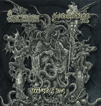the album cover for Sextrash & Sodomizer - Doomsday's Jaws
